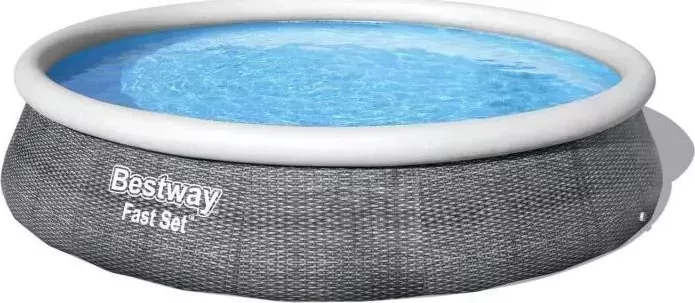 Бассейн надувной BESTWAY BestWay 57376 Fast Set 396х84см 7340л с набором 396*84см