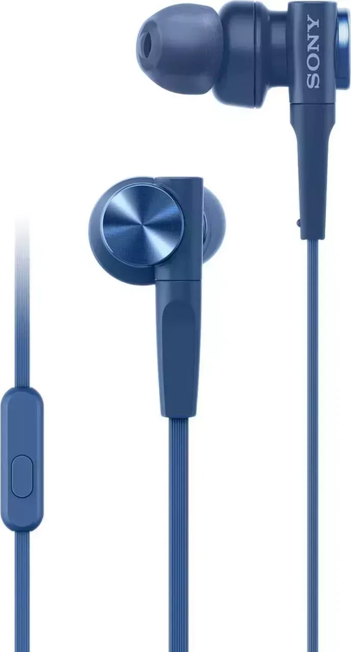 Наушники SONY MDR-XB55AP синий