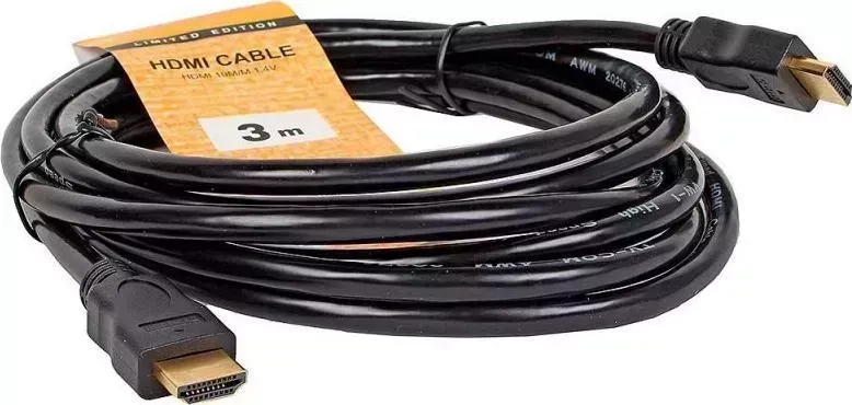 Кабель TV-COM HDMI19M to HDMI19M, V1.4+3D, 3m (CG150S-3M/CG501N-3M)