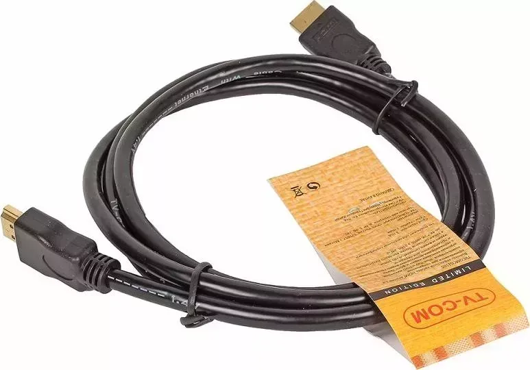 Кабель TV-COM HDMI19M-HDMI19M, V1.4+3D, 1.5м (CG150S-1.5M)