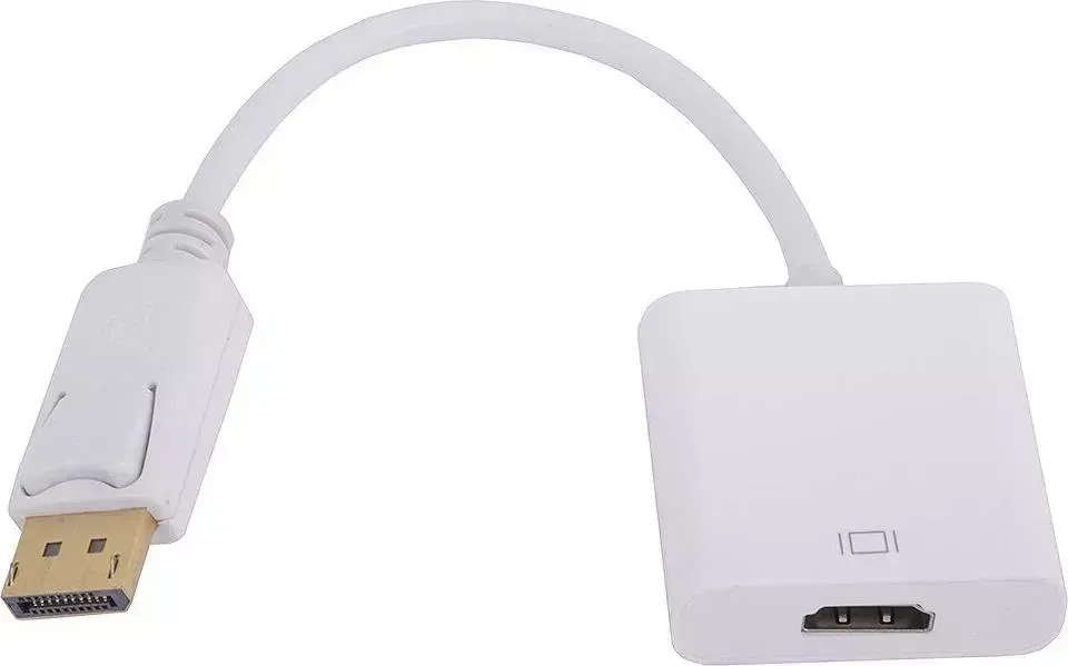 Кабель VCOM Display Port M-HDMI(F) 0.1м (CG553)