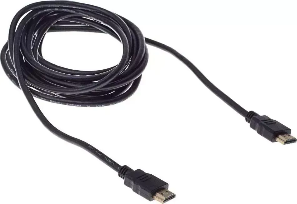 Кабель BURO HDMI 1.4 HDMI (m)-HDMI (m) 3м Позолоченные контакты черный (BHP RET HDMI30)