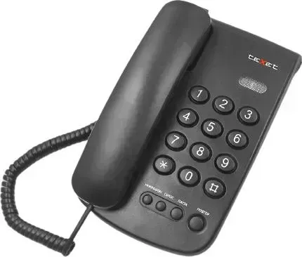Проводной телефон TeXet TX-241 черный