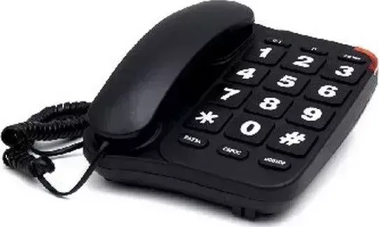 Проводной телефон Вектор 545/08 BLACK