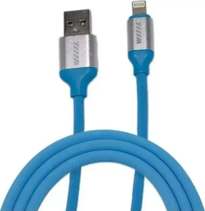 Кабель WIIIX CB120-U8-10BU синий 1,2м (00-00002432)