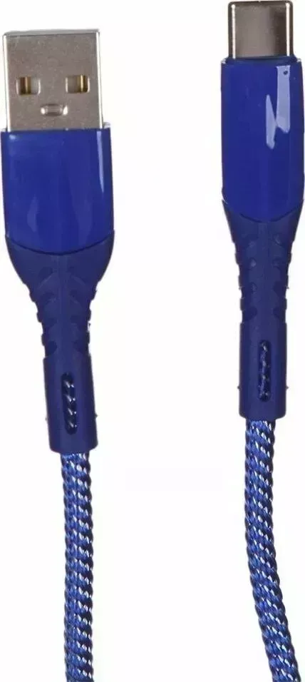 Кабель WIIIX CB-716-TC(1.0)-BU синий (00-00003784)