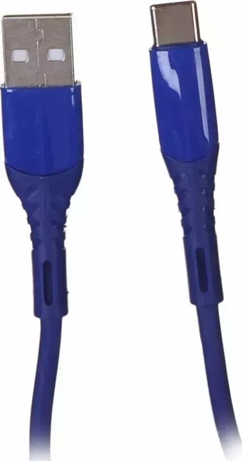 Кабель WIIIX CB-421-TC(1.0)-BU синий (00-00003780)
