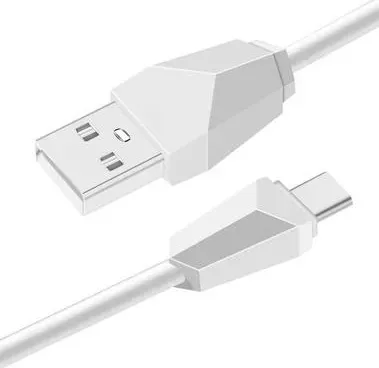 Кабель EXPLOYD EX-K-1298 USB-TYPE-C 1М белый