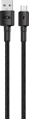 Кабель EXPLOYD EX-K-1277 USB-microUSB 1М чёрный
