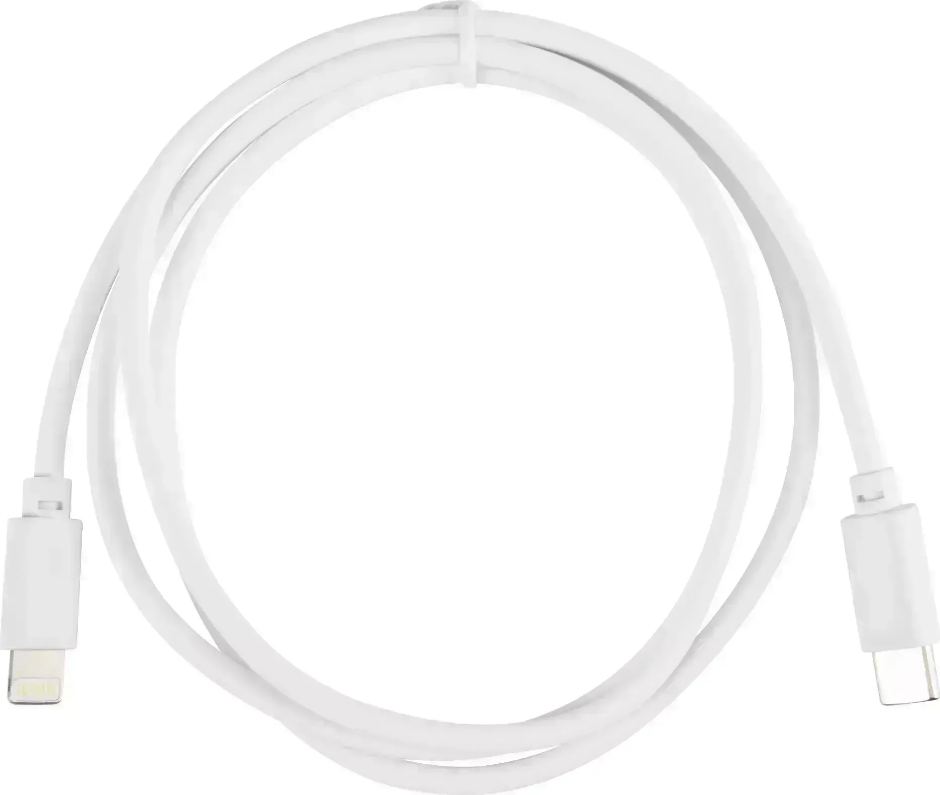Кабель BURO PD18W USB Type-C (m)-Lightning (m) 1м белый