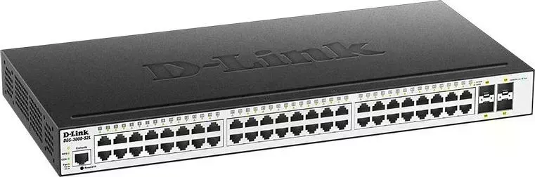 Коммутатор D-LINK DGS-3000-52L/B1A