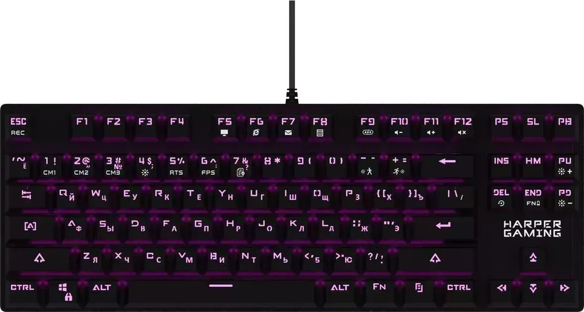 Клавиатура HARPER GKB-P100