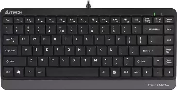 Клавиатура A4TECH Fstyler FK11 серый