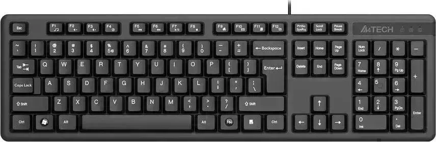 Клавиатура A4TECH KK-3 черный USB