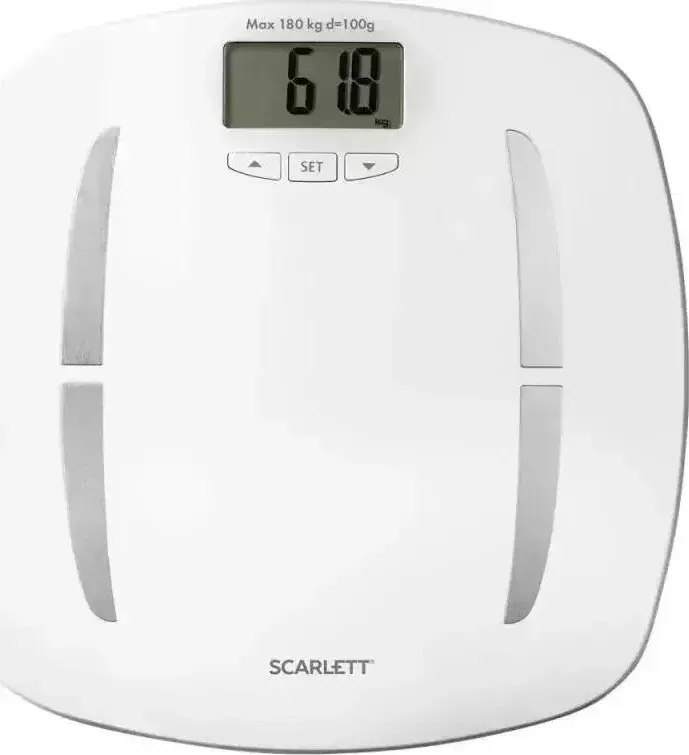 Весы напольные SCARLETT SC-BS33ED80 белый