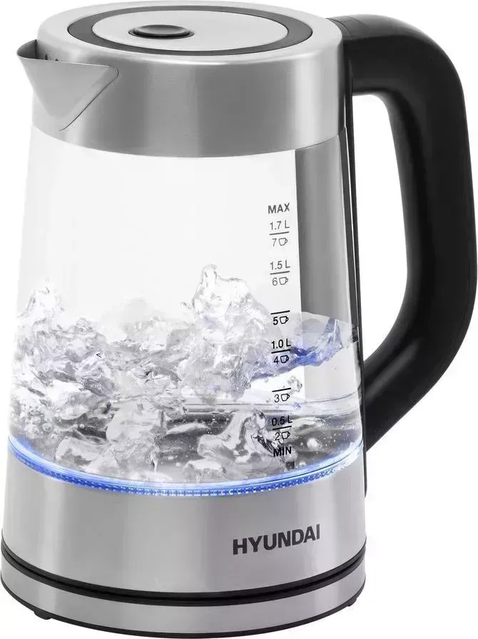 Чайник электрический HYUNDAI HYK-G4600 черный