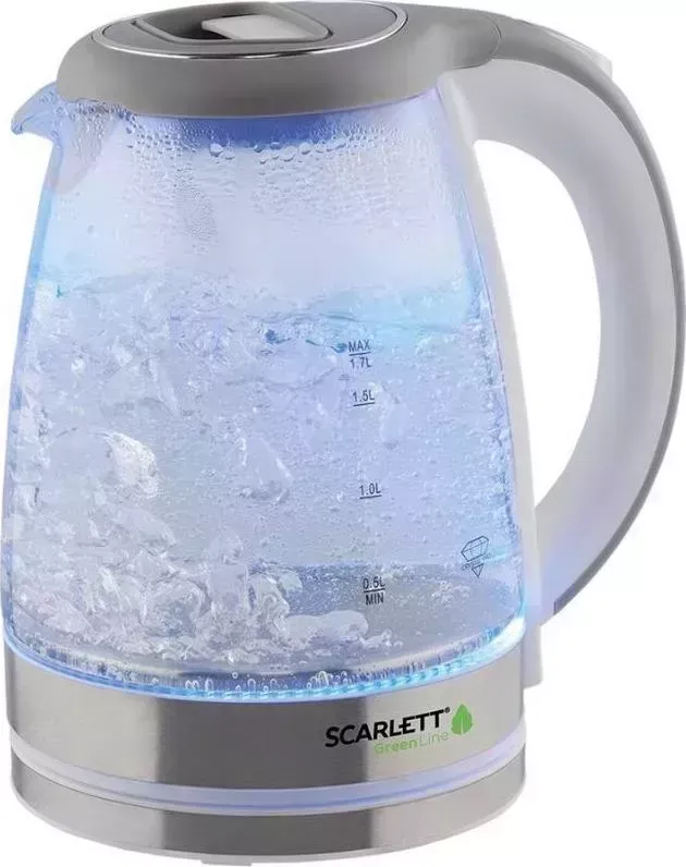 Чайник электрический SCARLETT SC-EK27G75 белый