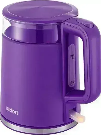 Чайник электрический KITFORT KT-6124-1 фиолетовый