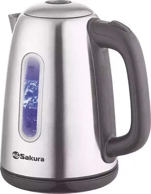 Чайник электрический SAKURA SA-2163 нерж/черный