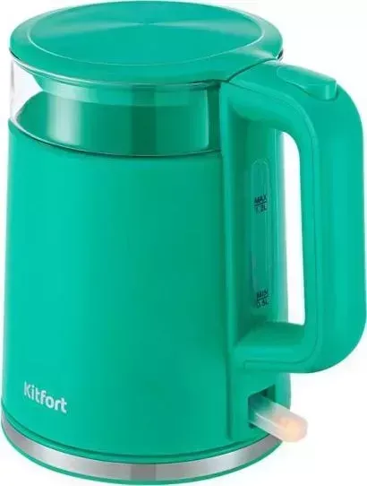Чайник электрический KITFORT KT-6124-3 бирюзовый