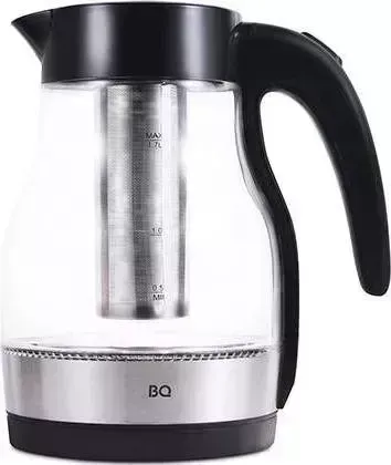 Чайник электрический BQ KT2046G сталь/черный