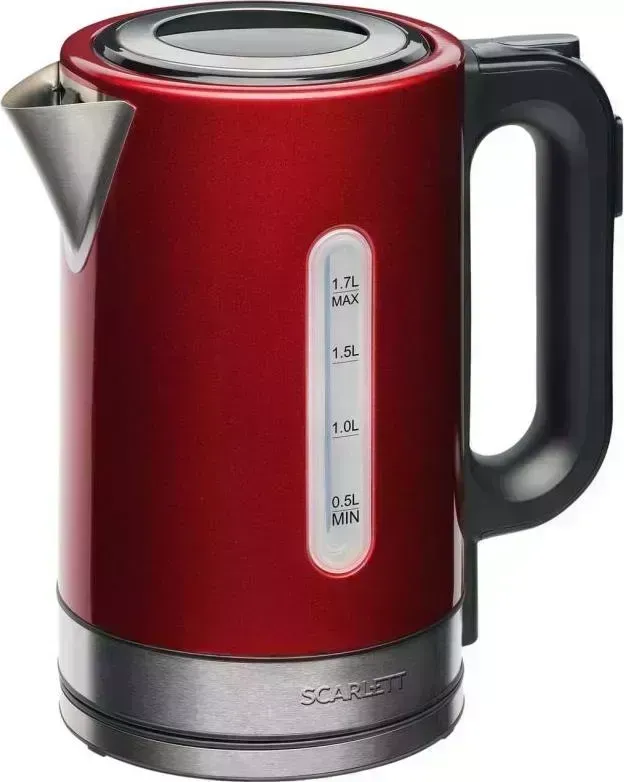 Чайник электрический SCARLETT SC-EK21S77 красный