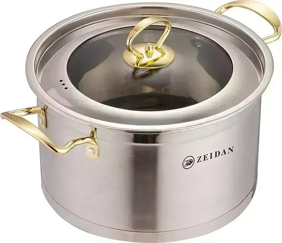 Кастрюля ZEIDAN Z-501057 GOLD