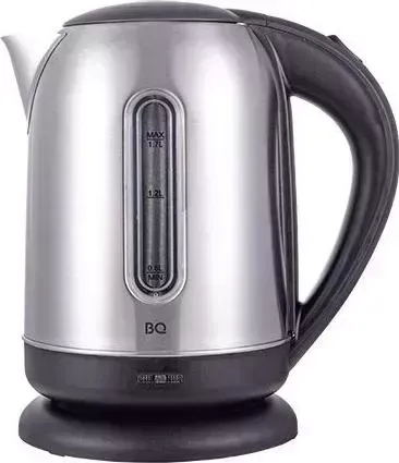Чайник электрический BQ KT1820SW сталь/черный