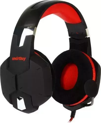 Наушники Rush Smartbuy RUSH VIPER (SBHG-2200) черный/красный