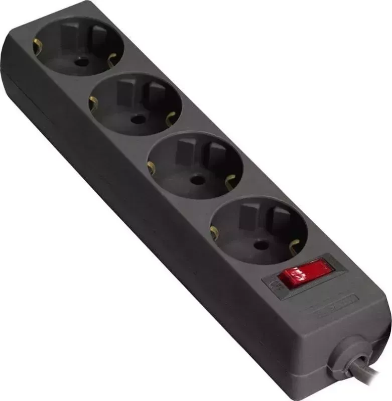 Удлинитель Exegate EXEGATE EC-4-3B (4 роз, 3м) черный