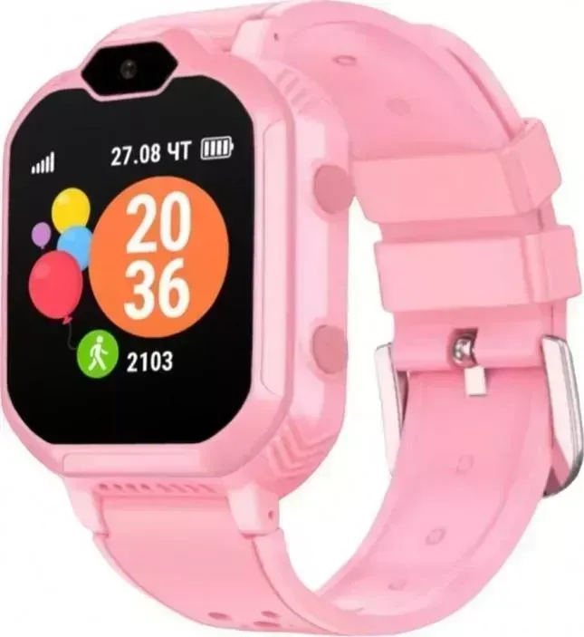 Умные часы Geozon Kids Aqua PLUS розовый (G-W19PNK)