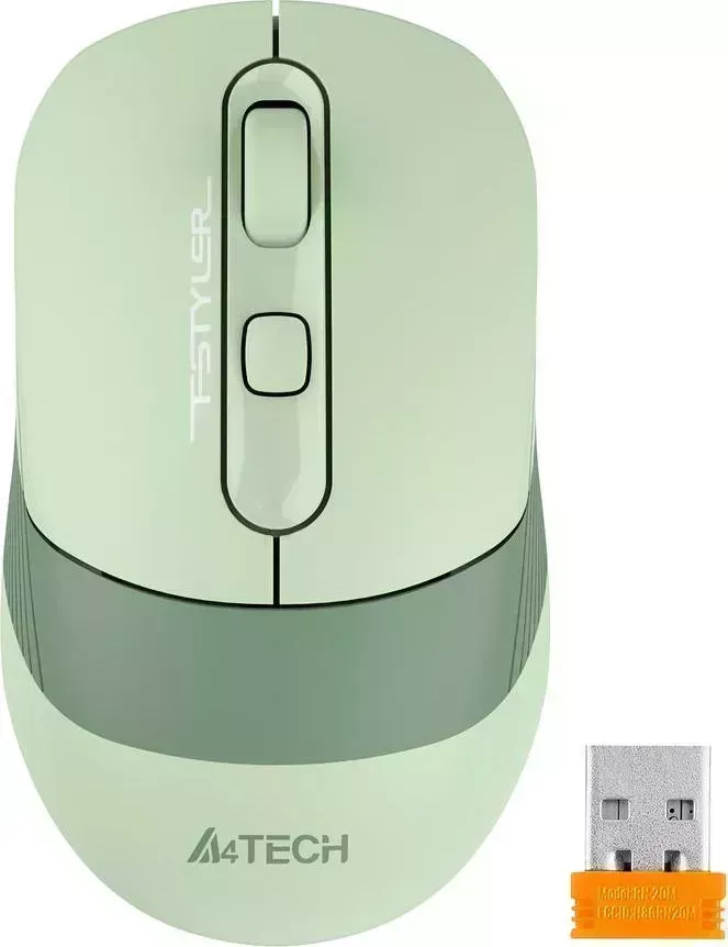 Мышь компьютерная A4TECH Fstyler FB10C matcha green