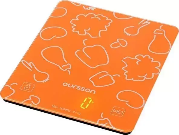 Весы кухонные Oursson KS1001GD/OR