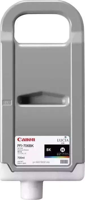 Расходный материал для печати CANON PFI-706 BK