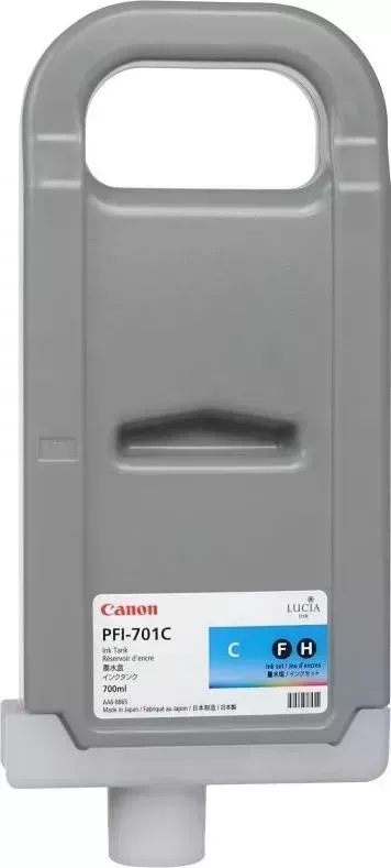 Расходный материал для печати CANON PFI-701C Cyan