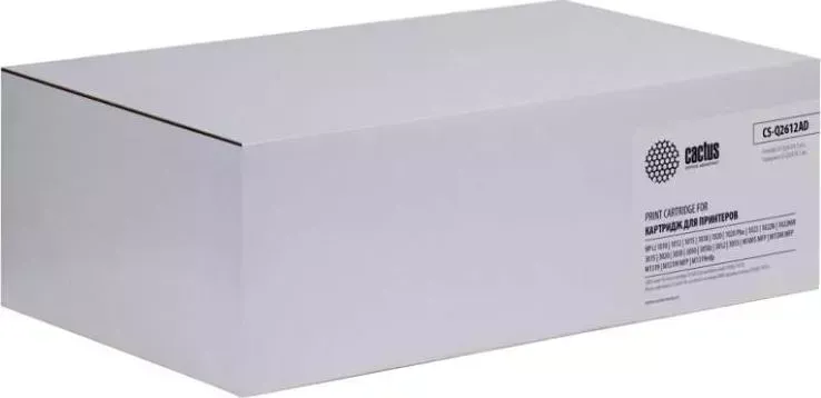 Картридж CACTUS Расходный материал для печати CS-Q2612AD BLACK