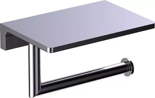 Бумагодержатель TIMO Аксессуар Selene 10040/00 хром с полкой для телефона