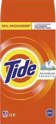 Средство для стирки TIDE Альпийская Свежесть автомат 12кг (81722966) Порошок для стирки