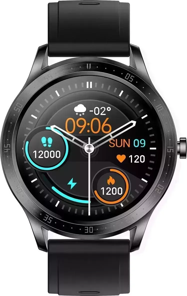 Умные часы DIGMA Smartline D5 черный/черный (d5b)