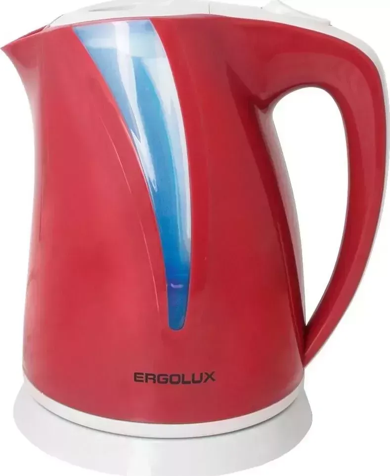 Чайник Ergolux ELX-KP03-C04 красно-черный