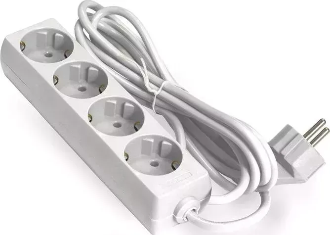 Удлинитель Exegate EXEGATE ECE-4-1.8W (4 роз, 1,8м) белый