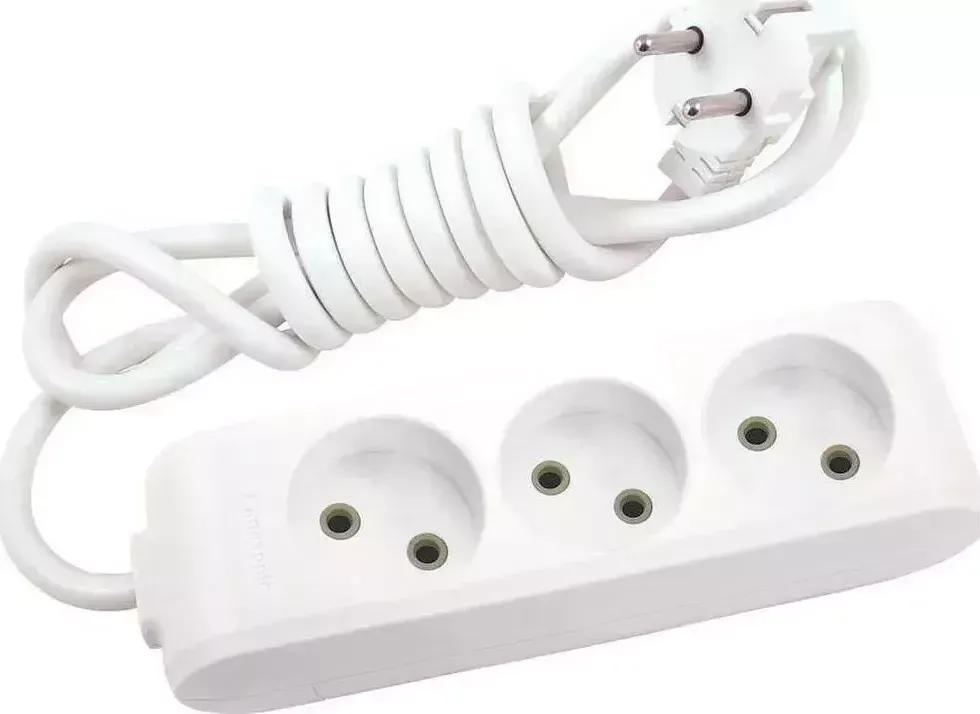 Удлинитель PANASONIC X-tendia (3м 3 розетки) белый (WLTB02332WH-RU)