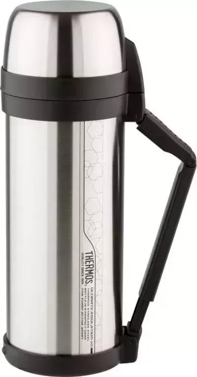 Термос THERMOS FDH Stainless Steel Vacuum Flask 2л стальной/черный (923653)