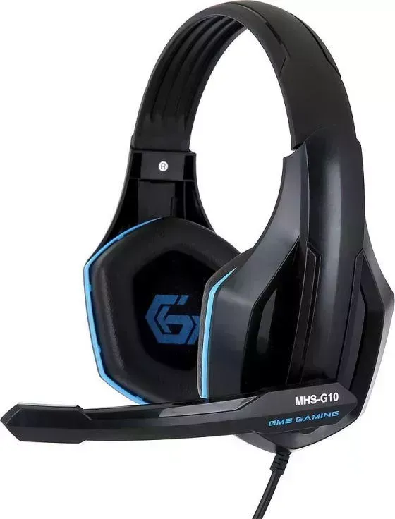 Наушники GEMBIRD MHS-G10 Black/blue