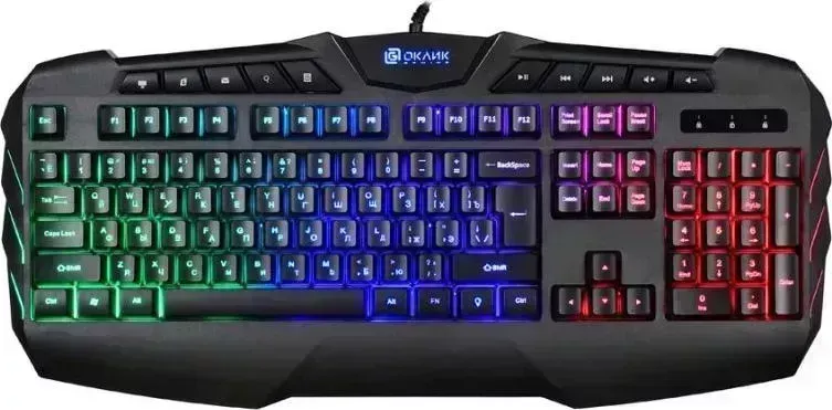 Клавиатура OKLICK 777G PSYCHO черный