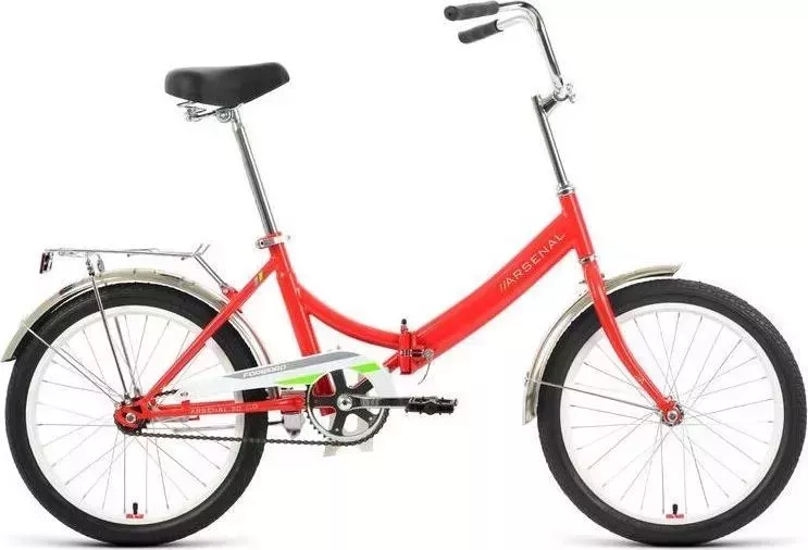 Велосипед FORWARD для малышей ARSENAL 20 1.0 красный/зеленый (RBK22FW20528)