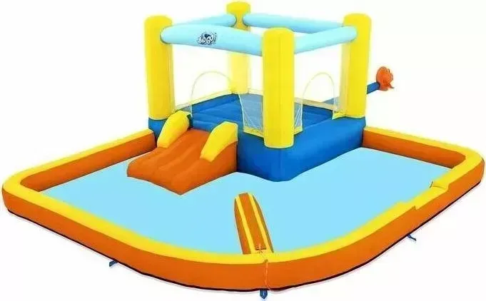 Бассейн надувной BESTWAY Пляжный аксессуар BestWay Beach Bounce Аквапарк 365x340x152см (53381)