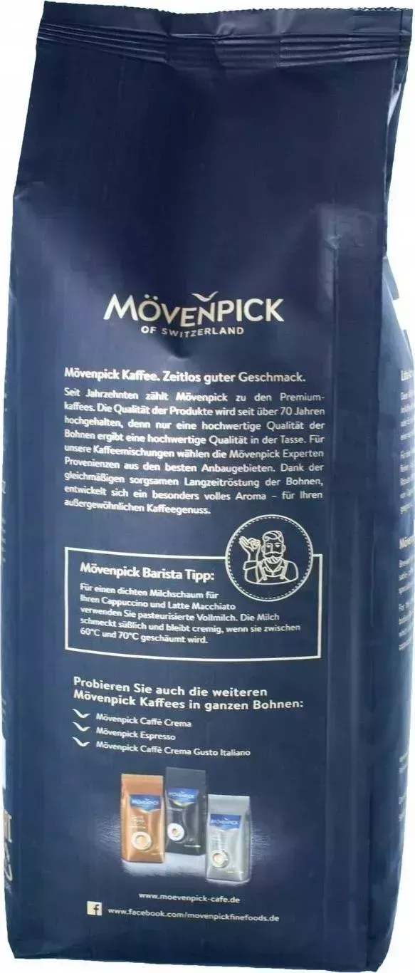 Кофе зерновой MOVENPICK Latte Art 1000г. (17846)