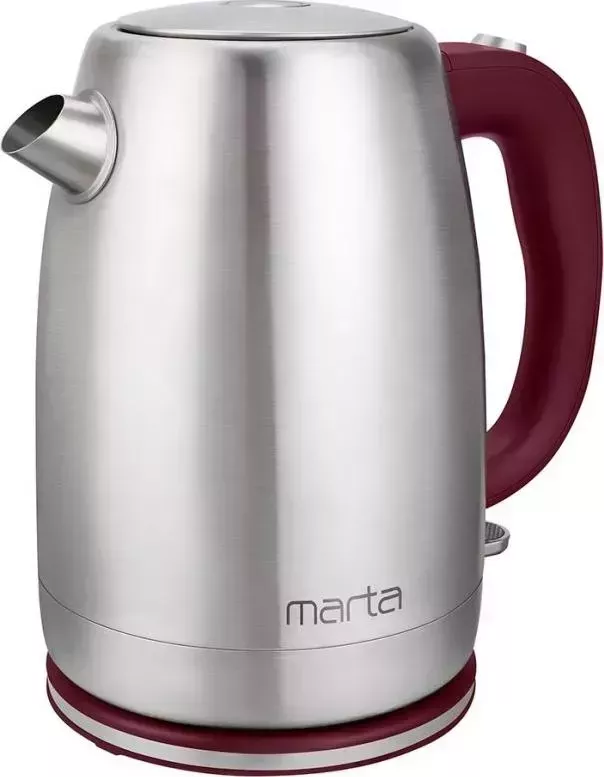Чайник электрический MARTA MT-4559 бордовый гранат