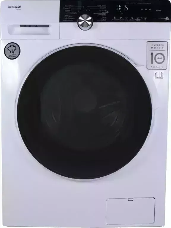 Стиральная машина WEISSGAUFF WMD 6150 DC Inverter Steam